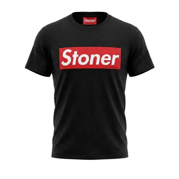 STONER OG Red Box Logo T-Shirt alternate