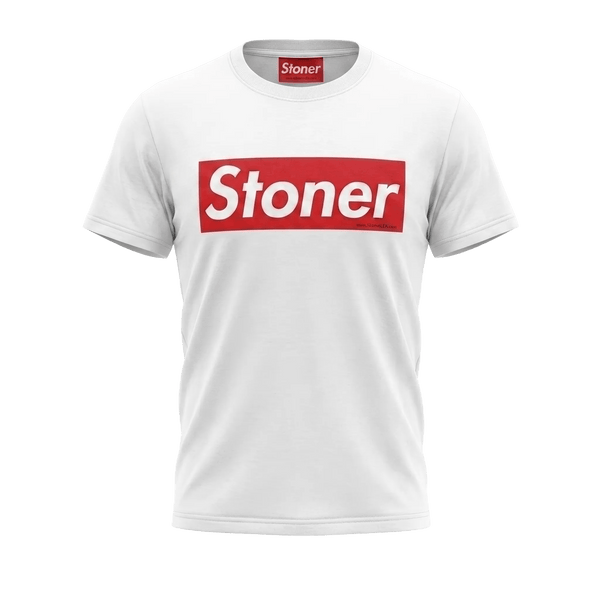 STONER OG Red Box Logo T-Shirt