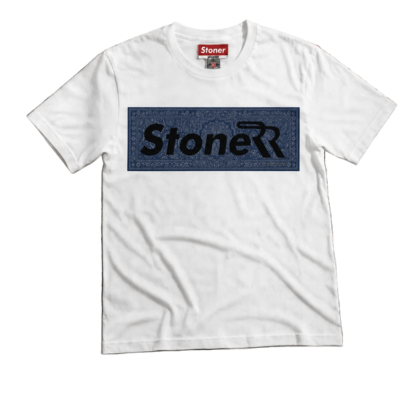 STONER × Richie Rich Midnight Paisley Tee