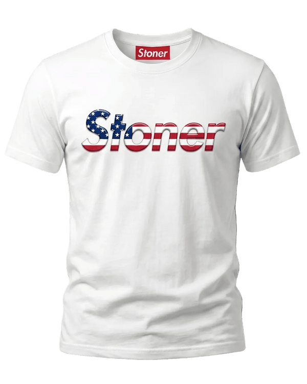 STONER USA Flag T-shirt