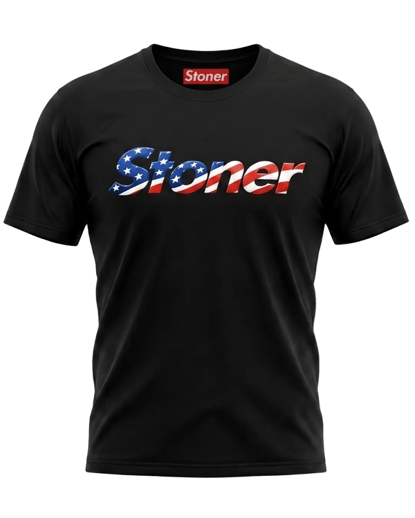 STONER USA Flag T-shirt alternate