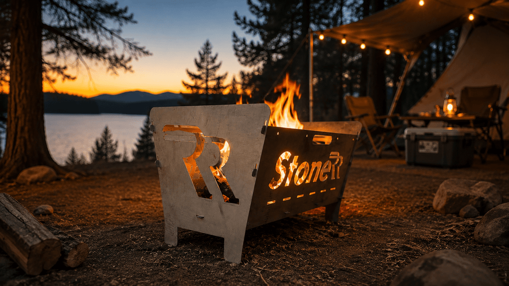 STONER x Richie Rich Collapsable Fire Pit by StonerUSA.com | Premium Shirt from California cannabis lifestyle brand | Stoner Water & Apparel